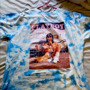 Oversized play boy shirt